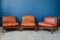Italian Lounge Armchairs, Set of 3 1