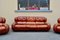 Italian Club Sofa and Armchairs, Set of 3, Image 2