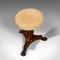 Antique English Adjustable Piano Stool, 1820s 7