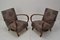 Armchairs by Jindrich Halabala, 1950s, Set of 2 3