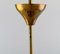 Imposante Deckenlampe aus Messing und Kunstglas von Emil Stejnar für Rupert Nikoll 9