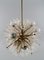 Impressive Ceiling Lamp in Brass and Art Glass by Emil Stejnar for Rupert Nikoll, Image 8