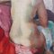 Charles Kvapil, desnudo visto de espaldas, 1937, óleo sobre lienzo, enmarcado, Imagen 16