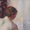 Charles Kvapil, Nude Viewed From the Back, 1937, Oil on Canvas, Framed 8