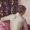 Charles Kvapil, Nude Viewed From the Back, 1937, Oil on Canvas, Framed 6