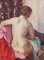 Charles Kvapil, Nude Viewed From the Back, 1937, Oil on Canvas, Framed 2