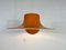 Space Age Orange Pendant Lamp from Erco, Germany, 1970s, Image 9