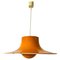 Space Age Orange Pendant Lamp from Erco, Germany, 1970s 1