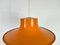 Space Age Orange Pendant Lamp from Erco, Germany, 1970s, Image 5