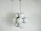Mid-Century Space Age White Atomic Pendant from Kaiser, Germany, 1960s 3