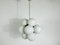 Mid-Century Space Age White Atomic Pendant from Kaiser, Germany, 1960s, Image 3