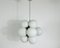 Mid-Century Space Age White Atomic Pendant from Kaiser, Germany, 1960s, Image 2