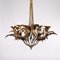 Sheet Metal Chandelier in the style of Maison Bagues, Italy, 20th Century 3