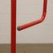 Valet Stand in Red Lacquered Steel, 1980s, Image 5
