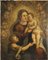 Maria e Gesù bambino, olio su tela, con cornice, Immagine 1