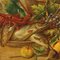 Still Life with Fruit and Fish, 1918, Oil on Canvas, Framed 6