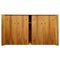 Mid-Century Italian Walnut Scuderia Sideboard by Carlo Scarpa for Bernini, Image 1