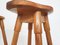 Scandinavian Modern Pinewood Bar Stools, 1970s, Set of 4 10