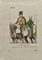 Herbert Knotel, 7e Hussards, Drawing, 1940s, Image 1