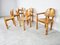Pine Wood Dining Chairs by Rainer Daumiller for Hirtshals Savvaerk, 1980s, Set of 6 6