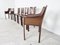 Vintage Leather Brazilian Dining Chairs by Mario Bellini, 1980s, Set of 6 4