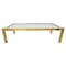 Vintage Brass and Chrome Coffee Table, 1970s 1