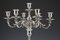 Large 19th Century Candelabras in Solid Silver by Odiot, Set of 2, Image 4