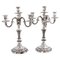19th Century Solid Silver Candelabras by A. Aucoc, Set of 2, Image 1
