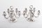 Art Deco Silver Candelabras by Gustave Keller, Set of 4, Image 7