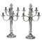 19th Century Sterling Silver Candelabras by A. Aucoc, Set of 2 1