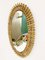 Miroir Mid-Century en Bambou, Italie, 1950s 7