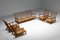 Postmodernes niederländisches 3-Sitzer Sofa aus Rattan & Holz von Gerard Van Den Berg für Montis, 1934 16