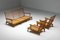 Postmodernes niederländisches 3-Sitzer Sofa aus Rattan & Holz von Gerard Van Den Berg für Montis, 1934 18