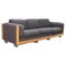 Italian Mod. 920 Three Seats Sofa in Dark Blue by Afra and Tobia Scarpa for Cassina, 1970, Image 1