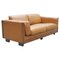 Italian Two Seats Sofa in Brown Leather by Afra and Tobia Scarpa for Cassina, 1960 5