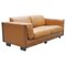 Italienisches Zwei-Sitzer Sofa aus Braunem Leder von Afra und Tobia Scarpa für Cassina, 1960 5