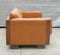 Italian Two Seats Sofa in Brown Leather by Afra and Tobia Scarpa for Cassina, 1960 3