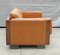 Italienisches Zwei-Sitzer Sofa aus Braunem Leder von Afra und Tobia Scarpa für Cassina, 1960 3