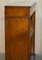 Sheraton Revival Burr Elm & Walnut Inlay Dwarf Bookshelf 11