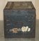 Original Fully Stamped Army & Navy CLS Steamer Campaign Trunk with Zinc Lining 9
