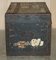 Original Fully Stamped Army & Navy CLS Steamer Campaign Trunk with Zinc Lining, Image 9