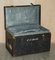 Original Fully Stamped Army & Navy CLS Steamer Campaign Trunk with Zinc Lining 13