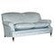 Chelsea Silk Velvet Upholstered Two Seat Sofa by George Smith 1