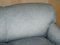 Chelsea Silk Velvet Upholstered Two Seat Sofa by George Smith 6