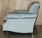 Chelsea Silk Velvet Upholstered Two Seat Sofa by George Smith 13