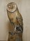 Vintage Solid Bronze Owl by Alan Biggs 2