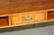 Military Campaign Burr Yew Wood Coffee Table with Bookshelf 7