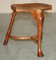 Burr Yew Wood Tripod Stool with Timber Grain, Image 7