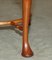 Burr Yew Wood Tripod Stool with Timber Grain 9