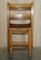 English Oak Stacking Chairs with Period Finish, 1930s, Set of 4, Image 2